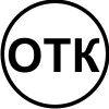 Круглый штамп ОТК